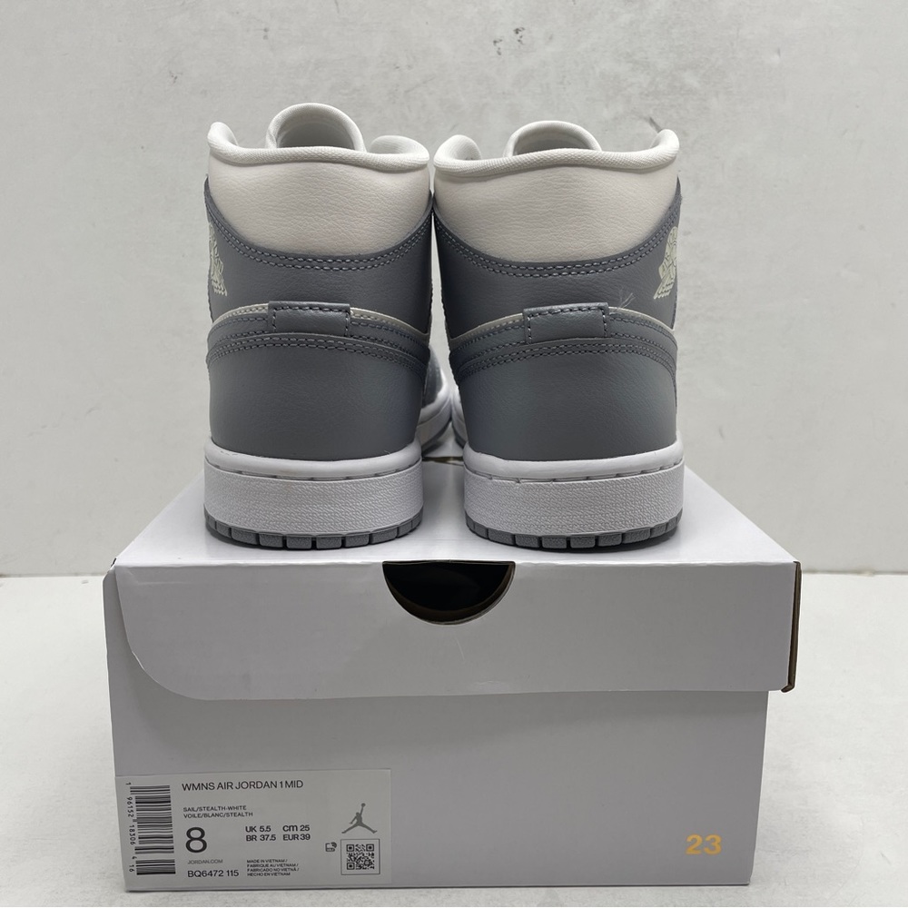Nike Air Jordan 1 Retro Mid WMNS “Stealth” 2022 - Picture 4 of 4